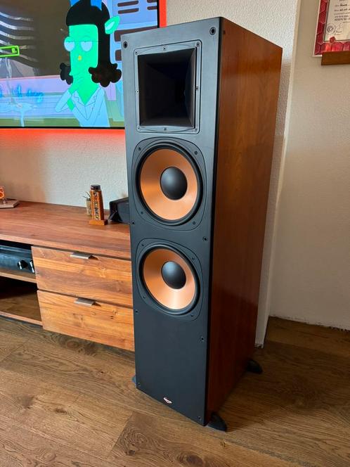 KLIPSCH RF-7 !! Mk 1 !! CHERRY 250 WATT !!, Audio, Tv en Foto, Luidsprekers, Zo goed als nieuw, Front, Rear of Stereo speakers