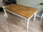 Grenen eettafel Landelijke Stijl - 185x93cm, Ophalen, Gebruikt, 50 tot 100 cm, Vijf personen of meer