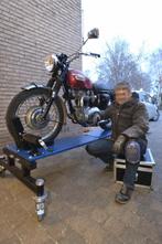 Mobiele motor werktafel (workbench, heftafel), Ophalen, Gebruikt