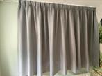Overgordijnen grijs, Huis en Inrichting, Stoffering | Gordijnen en Lamellen, Ophalen of Verzenden, Zo goed als nieuw, Grijs, 200 cm of meer