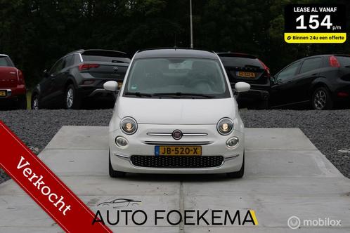 Fiat 500 0.9 TwinAir Turbo Lounge XENON PANODAK AUTOMAAT LMV, Auto's, Fiat, Particulier, Te koop, ABS, Airbags, Airconditioning