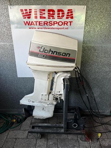 Johnson 60 pk langstaart elektrische start afstand bediening beschikbaar voor biedingen