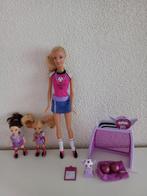 Barbie I Can Be ..... Soccer Coach uit 2009, Ophalen of Verzenden, Gebruikt, Barbie