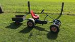 Blauwe skelter met aanhanger, Ophalen, Gebruikt, Overige merken, Met kar of aanhanger
