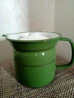 Vintage melk pan, Huis en Inrichting, Keuken | Potten en Pannen, Ophalen of Verzenden, Gietijzer, Koekenpan of Braadpan