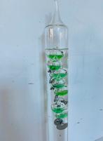 Jaren 80 grote Galileo thermometer , 43 cm, Binnenthermometer, Gebruikt, Ophalen of Verzenden