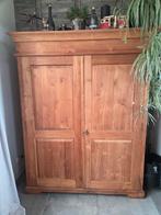 Teakhouten computerkast, Huis en Inrichting, Kasten | Computermeubels, Ophalen, Gebruikt, 170 cm of meer, 40 tot 80 cm