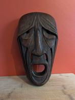 Oud houten masker, Ophalen of Verzenden