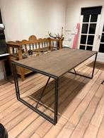 Industriële eettafel/bureau, Huis en Inrichting, Tafels | Sidetables, Ophalen, Zo goed als nieuw, 150 tot 200 cm, 25 tot 50 cm