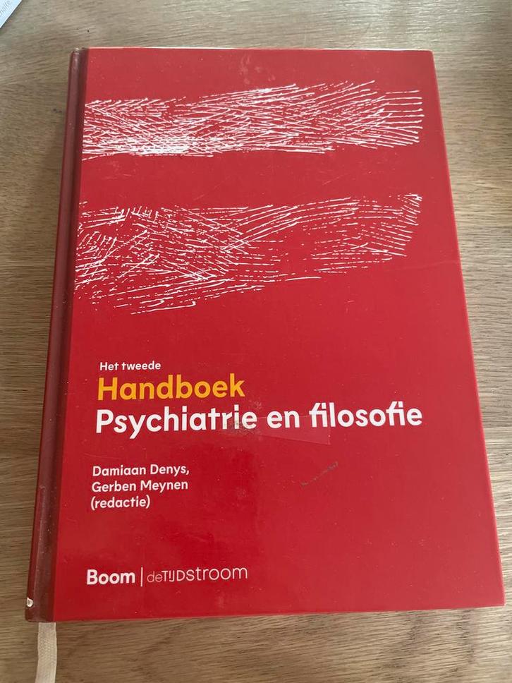 Handboek Psychiatrie en filosofie, Boeken, Studieboeken en Cursussen, Gelezen, HBO, Alpha, Ophalen of Verzenden