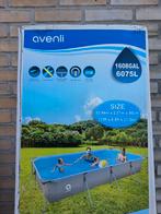 Avenli Opzetzwembad - Compleet met Filter en Accessoires, Tuin en Terras, Zwembaden, Ophalen, Gebruikt, Rechthoekig, Minder dan 80 cm