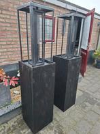 Kandelaars op zuil, Tuin en Terras, Ophalen, Zo goed als nieuw