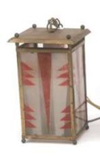 Art Deco  (Amsterdamse school) lamp / hanglamp, Ophalen of Verzenden