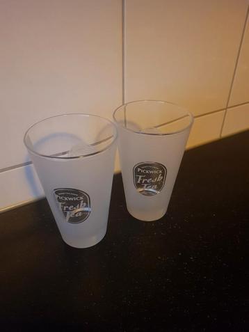 Pickwick Fresh Tea glazen - 2 stuks ***zgan***

 beschikbaar voor biedingen