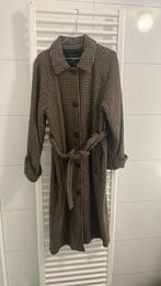 Bershka trenchcoat mantel tussenjas ruit bruin maat M, Ophalen of Verzenden, Gedragen, Bruin