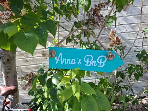 Trendy houten strand ibiza carribean grieks wegwijsborden, Huis en Inrichting, Woonaccessoires | Overige, Nieuw, Ophalen of Verzenden