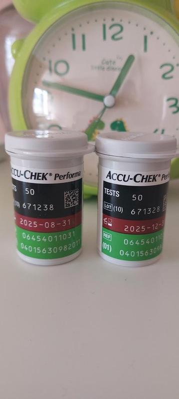 Accu check performa strips beschikbaar voor biedingen