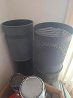 4 prullenbakken voor bijvoorbeeld kantoor, Minder dan 10 liter, Ophalen, Gebruikt, Minder dan 50 cm