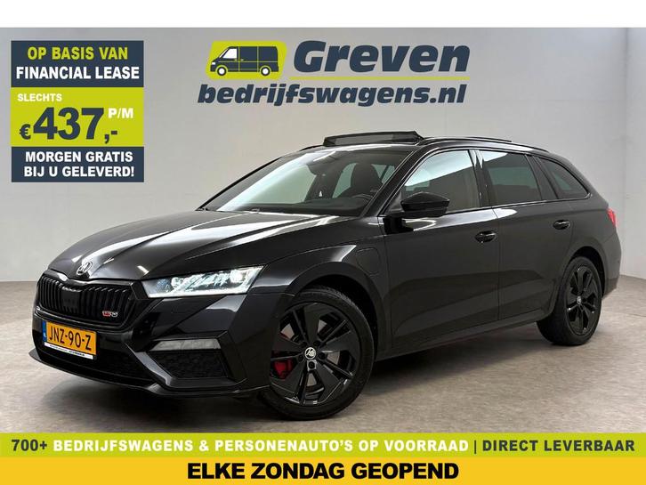 Skoda Octavia Combi VRS iV 1.4 eTsi 245PK | SOH 93% | Pano |, Auto's, Skoda, Bedrijf, Te koop, Octavia, ABS, Achteruitrijcamera