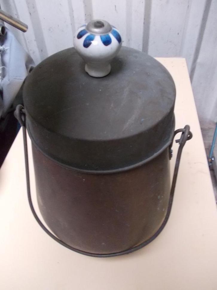 Antieke koperen doofpot., Antiek en Kunst, Antiek | Koper en Brons, Koper, Ophalen