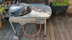 Weber performer houtskool en gas Bbq, Tuin en Terras, Houtskoolbarbecues, Ophalen, Gebruikt