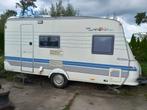 Caravan Hobby Exclusive 440, Caravans en Kamperen, Caravans, Hobby, Frans bed, Treinzit, Particulier