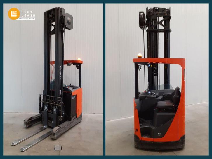 BT RRE160 - MET REACHVORKEN, Zakelijke goederen, Machines en Bouw | Heftrucks en Intern transport, Reachtruck, Elektrisch, 1000 tot 2000 kg