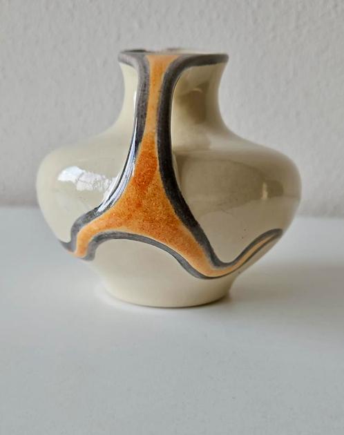 Velsen KTP vaas met zweepslag decor model 182 Gellings, Antiek en Kunst, Antiek | Vazen, Ophalen of Verzenden