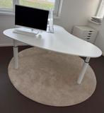 GISPEN Spreektafel bureau praktijk driehoekbureau WIT, Ophalen, In hoogte verstelbaar, Zo goed als nieuw, Bureau