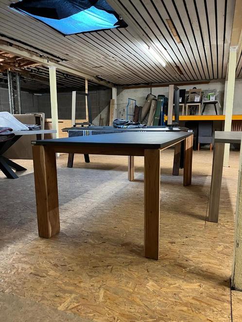 Magazijnopruiming! XOOON eetkamertafel 'Cenon' 220 x 100 cm, Huis en Inrichting, Tafels | Eettafels, Gebruikt, 100 tot 150 cm