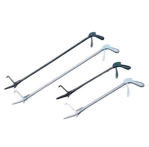 18. Reptile Specials Snake Tong metallic Silver en metallic, Dieren en Toebehoren, Reptielen en Amfibieën | Toebehoren, Nieuw