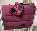 QHP puff pad super grip bordeaux, Ophalen of Verzenden, Zo goed als nieuw