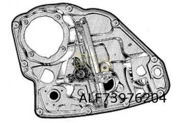 Fiat Stilo (11/01- 9/08) raammechaniek op deurpaneel Rechts  beschikbaar voor biedingen