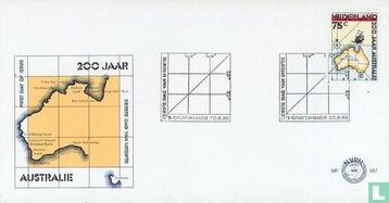 FDC E257 200 jaar Australië 1988 NL onbeschreven
 beschikbaar voor biedingen