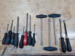 Verschillende schroevendraaiers, Doe-het-zelf en Verbouw, Gereedschap | Handgereedschap, Ophalen of Verzenden, Gebruikt