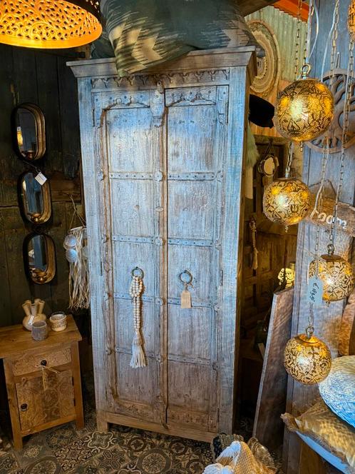 Gave India/Ibiza style kast, Huis en Inrichting, Kasten | Buffetkasten, Nieuw, 25 tot 50 cm, Ophalen