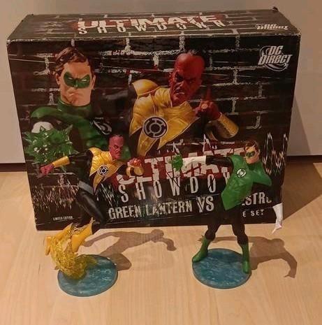 Ultimate Showdown Green Lantern vs Sinestro statue set DC, Verzamelen, Beelden en Beeldjes, Gebruikt, Ophalen of Verzenden