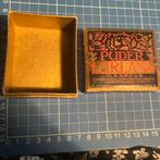 Oud vintage poederdoos, karton, Ophalen of Verzenden