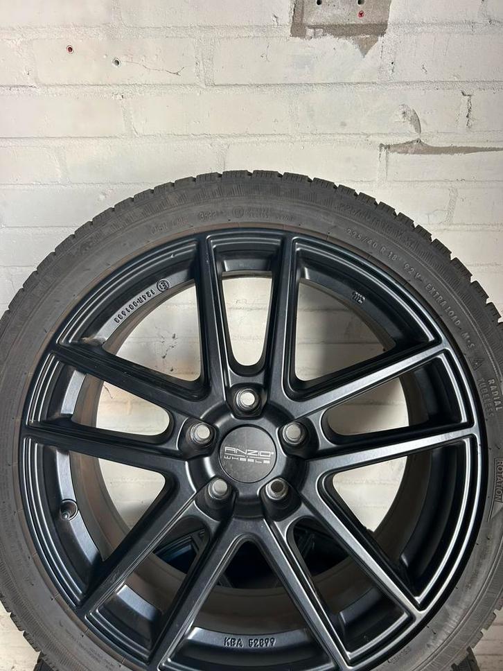 Winterbandenset Audi A3 – Michelin Pilot Alpin 225/40 R18, Auto-onderdelen, Banden en Velgen, Banden en Velgen, Winterbanden, 18 inch