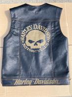 leren vest Harley davidson leeren, Motoren, Kleding | Motorkleding, Verzenden, Nieuw met kaartje, Jas | leer