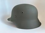 Originele Duitse helm/Stahlhelm zeldzame M42 Q64, Verzamelen, Militaria | Tweede Wereldoorlog, Duitsland, Ophalen of Verzenden