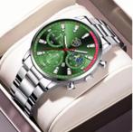 Fashion Mens Stainless Steel Watches Luxury Men Sports NEW!, Ophalen of Verzenden, Nieuw, IOS