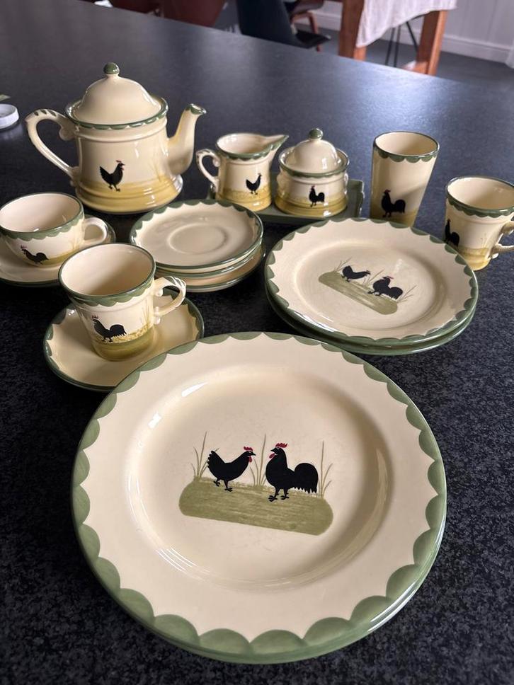 Kip & Haan Serviesgoed, Huis en Inrichting, Keuken | Servies, Zo goed als nieuw, Overige stijlen, Porselein, Ophalen of Verzenden