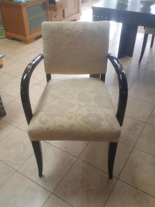 4 Mooie Stoelen met een Bloemetjes Patroon. (Set), Huis en Inrichting, Stoelen, Gebruikt, Vier, Wit, Ophalen