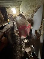 Oude tractor ferguson, Ophalen