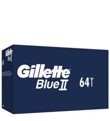 Gillette Blue II 64 stuks - Wegwerpscheermesjes beschikbaar voor biedingen