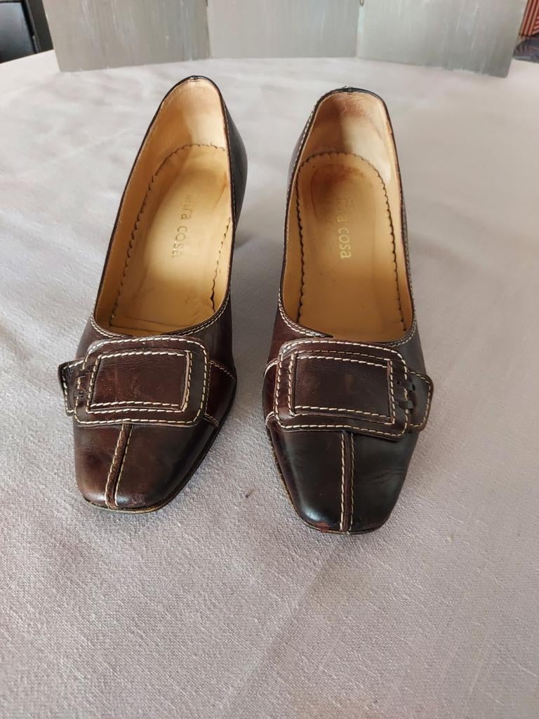 Pompen Aitra Cosa 36 maat, Kleding | Dames, Pumps, Bruin, Ophalen of Verzenden, Zo goed als nieuw