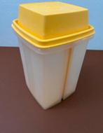 Vintage Tupperware zuurpot, Huis en Inrichting, Keuken | Tupperware, Ophalen of Verzenden, Zo goed als nieuw, Geel, Bak of Kom