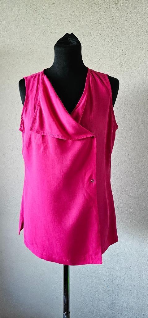 rose top van Claudia strater maat 40 (27725), Kleding | Dames, Tops, Maat 38/40 (M), Roze, Zonder mouw, Ophalen of Verzenden