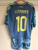 Ajax shirt gesigneerd origineel Litmanen, Maat XL, Ophalen of Verzenden, Zo goed als nieuw, Shirt